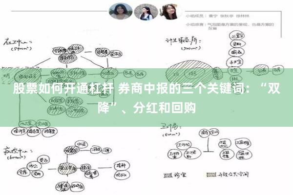 股票如何开通杠杆 券商中报的三个关键词：“双降”、分红和回购